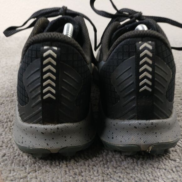 Saucony Peregrine 12 Womens Size 8 Trail Running Shoes Black Low Top Sneakers - Picture 6 of 11